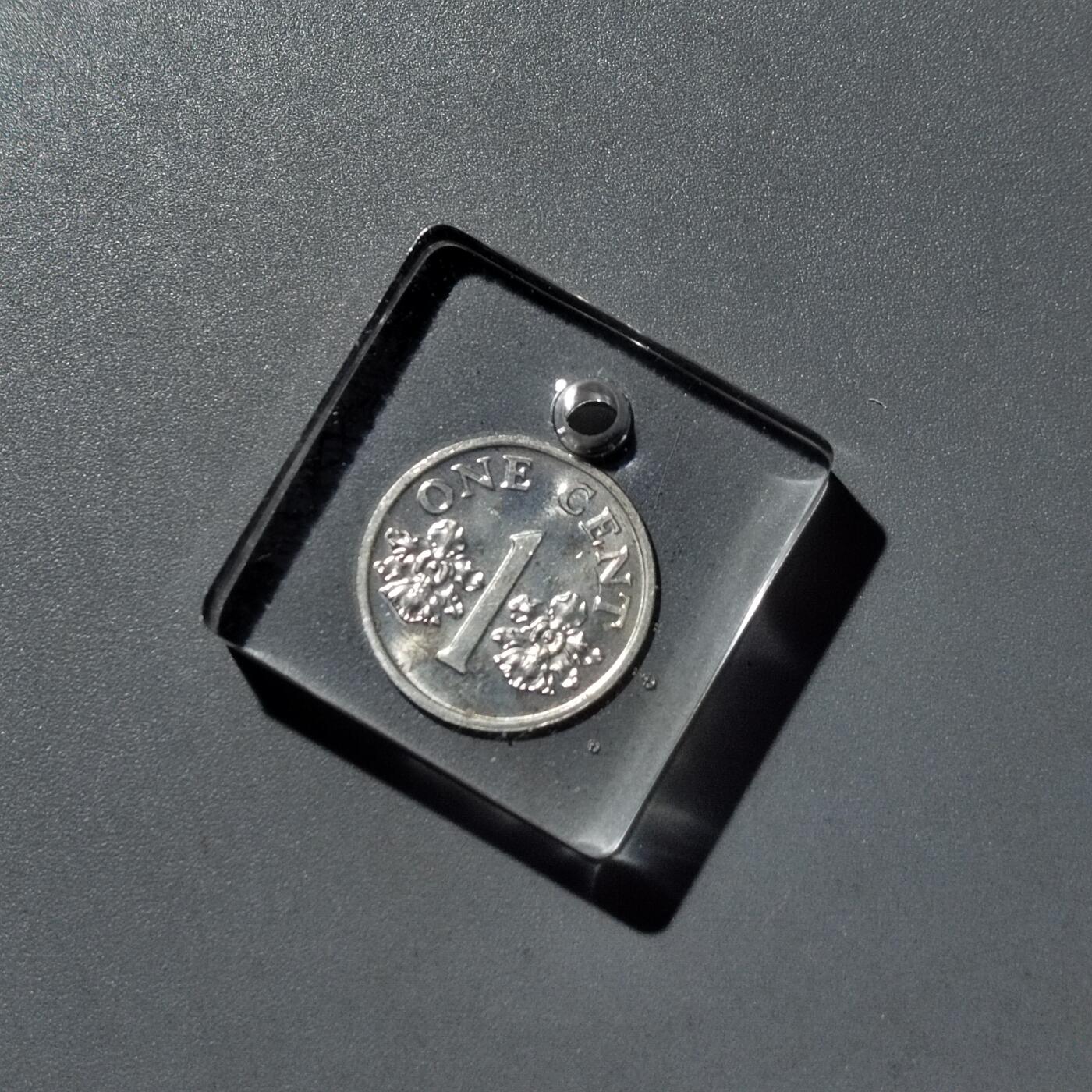 PCAI钱币  31-743  钱币礼品与钱币钥匙扣专场 钱币钥匙挂牌  自行配链子