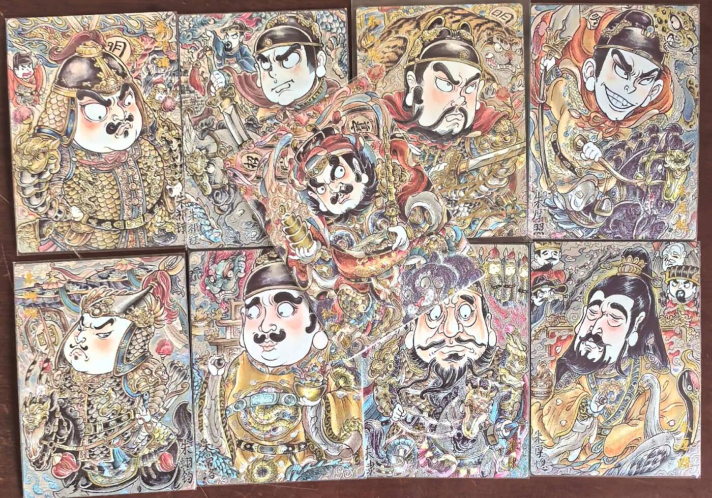 亡灵潮玩 马年第二场 2月3日 晚8点截拍 卡德曼背卡明王系列9张