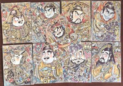 亡灵潮玩 马年第二场 2月3日 晚8点截拍 - 卡德曼背卡明王系列9张