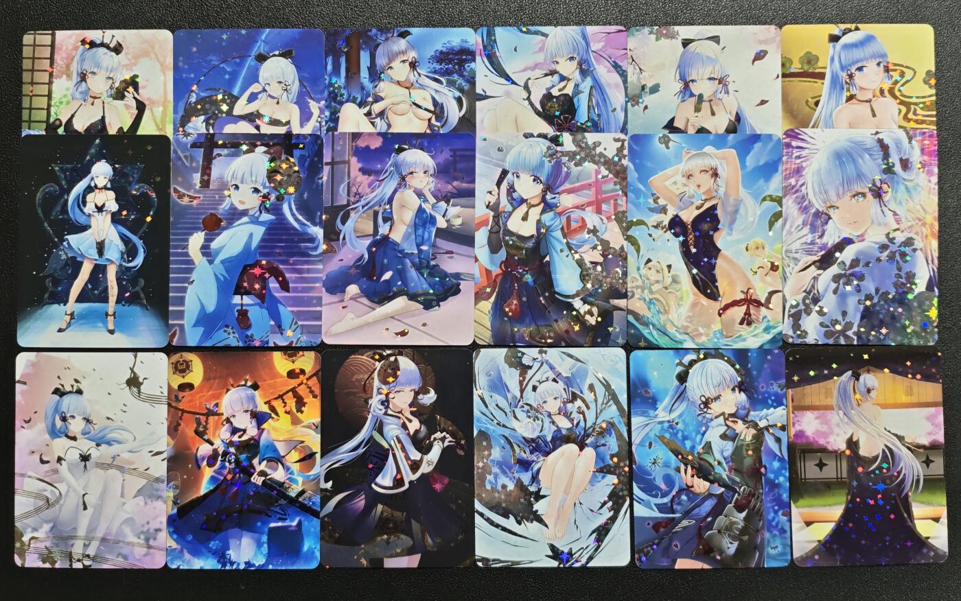 天玑星卡拍第168期《2.3周二截拍艺气风发》持续收拍收评中 满赠卡需备注 原神 神里绫华 白鹭公主 星光 十八张 自制卡