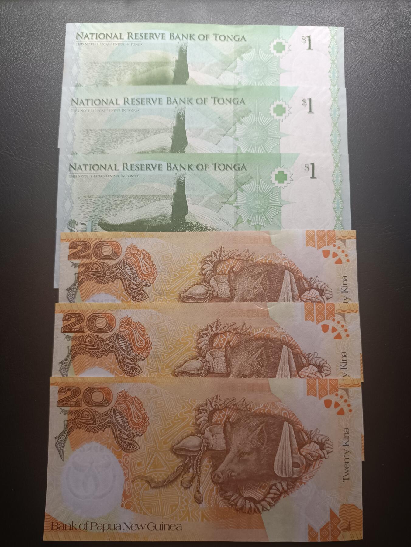 2026二月第一期，总215期 大洋洲纸币批量六张AUNC—UNC