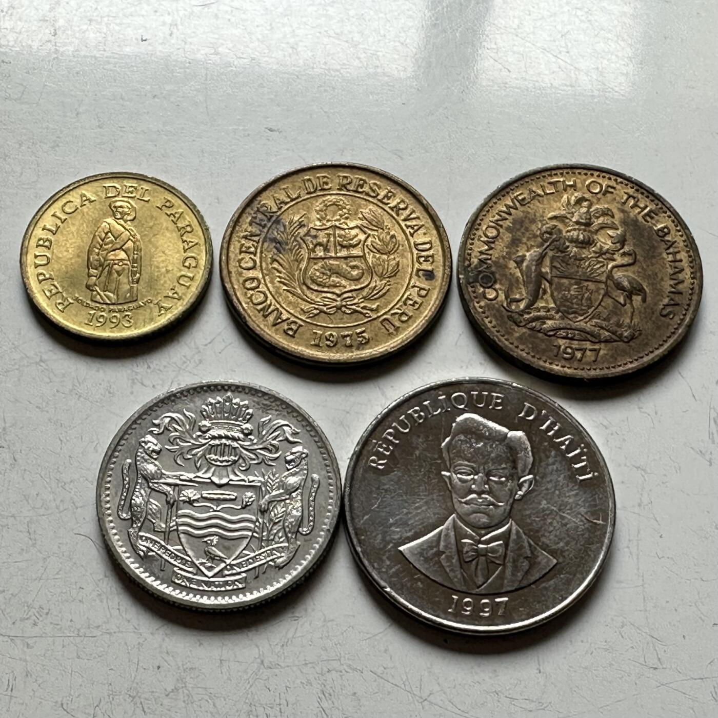 🌹外币初藏🌹🐯2026年第14场  每周二四六晚8️⃣点 接代拍 美洲散币5枚—4