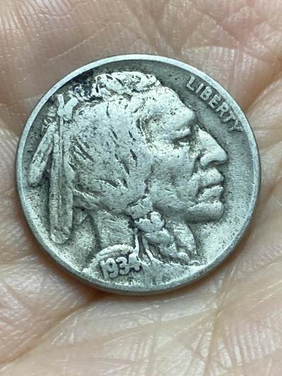 2026年第十六场(总第一百八十五场）外国好品散币场(免佣金) - 美国🇺🇸1934年5分(野牛5分第二版)