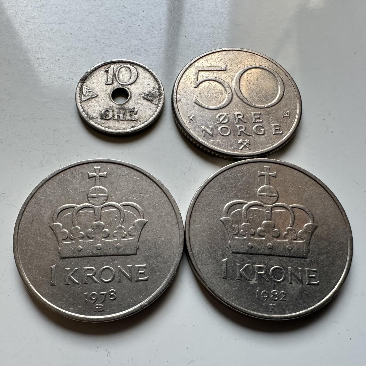 🌹外币初藏🌹🐯2026年第14场  每周二四六晚8️⃣点 接代拍 挪威四枚