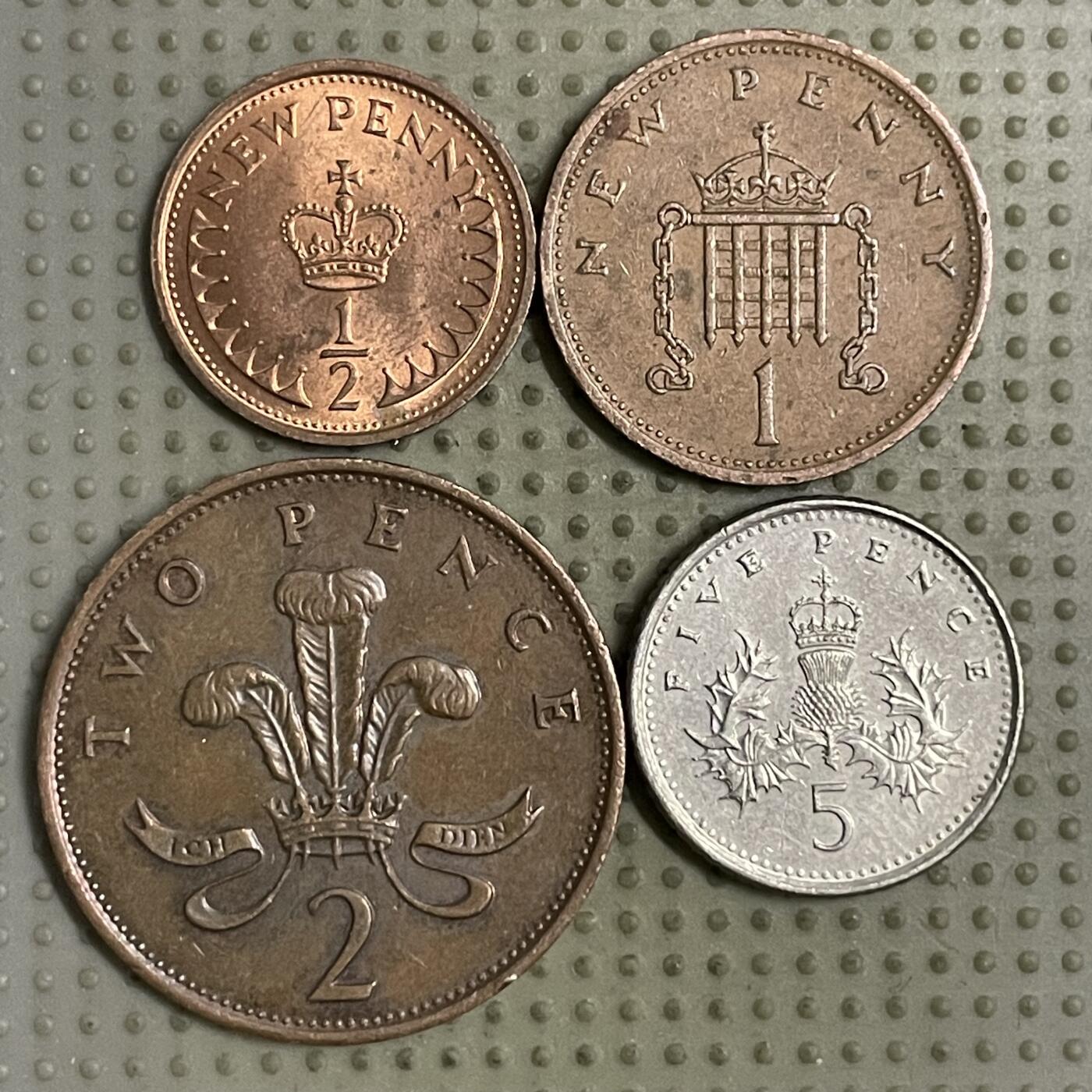 2026年第19场各国散币拍卖（总第169场） 英国4枚