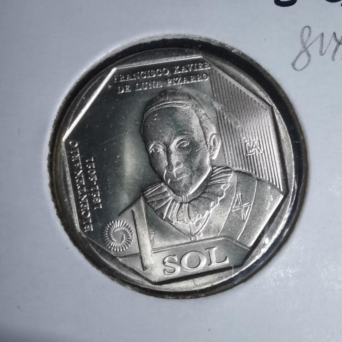 沼泽如烟--第981场 秘鲁2023年1索尔纪念币