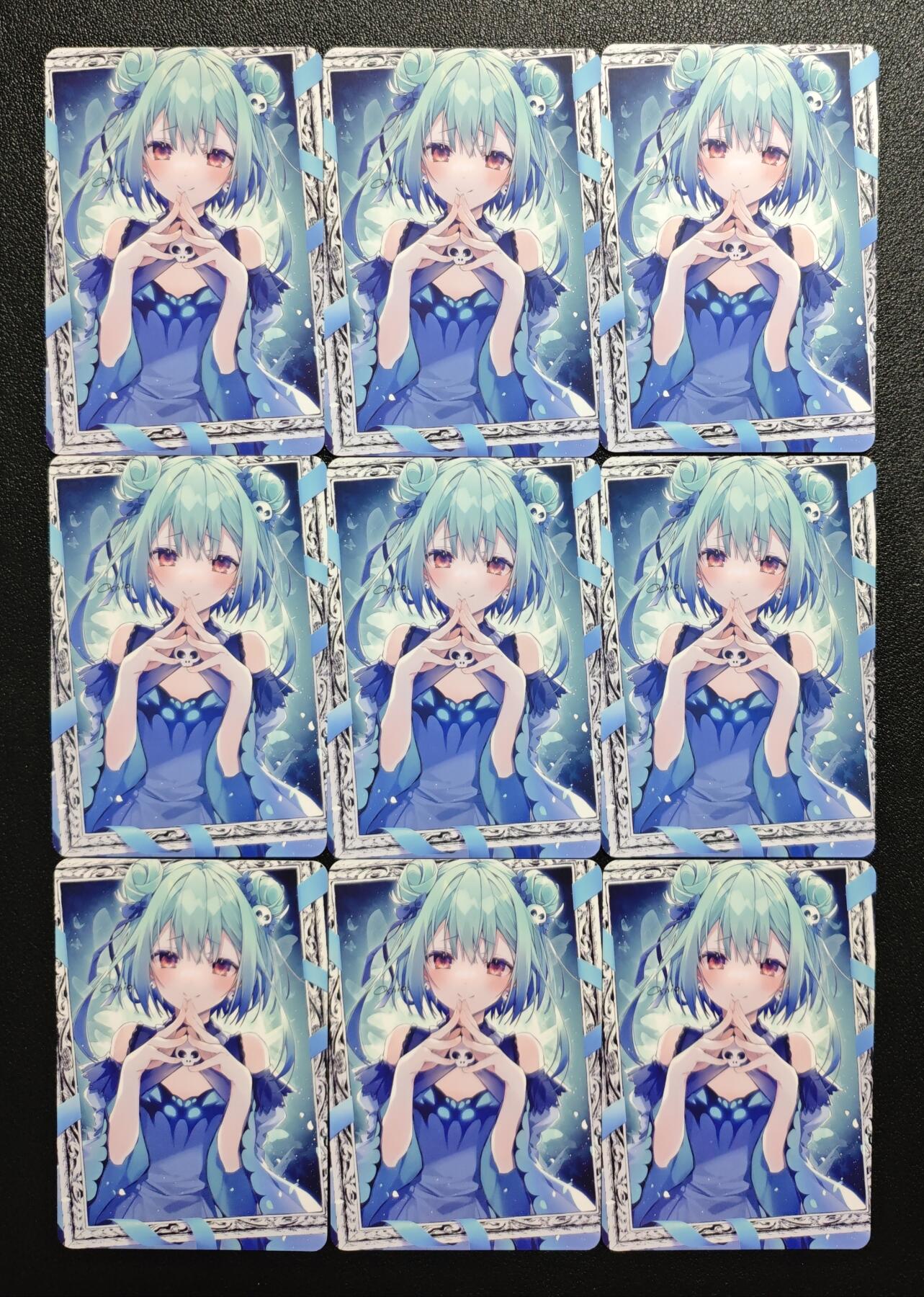 天玑星卡拍第167期《2.2周一截拍》持续收拍收评中 满赠卡需备注 动漫美女 粗闪 九张 自制卡