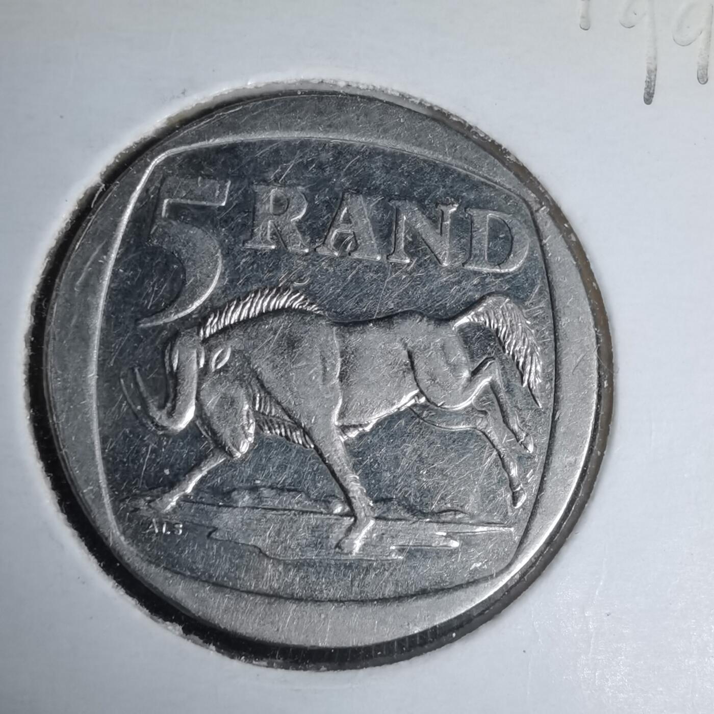 沼泽如烟--第981场 南非1998年5兰特