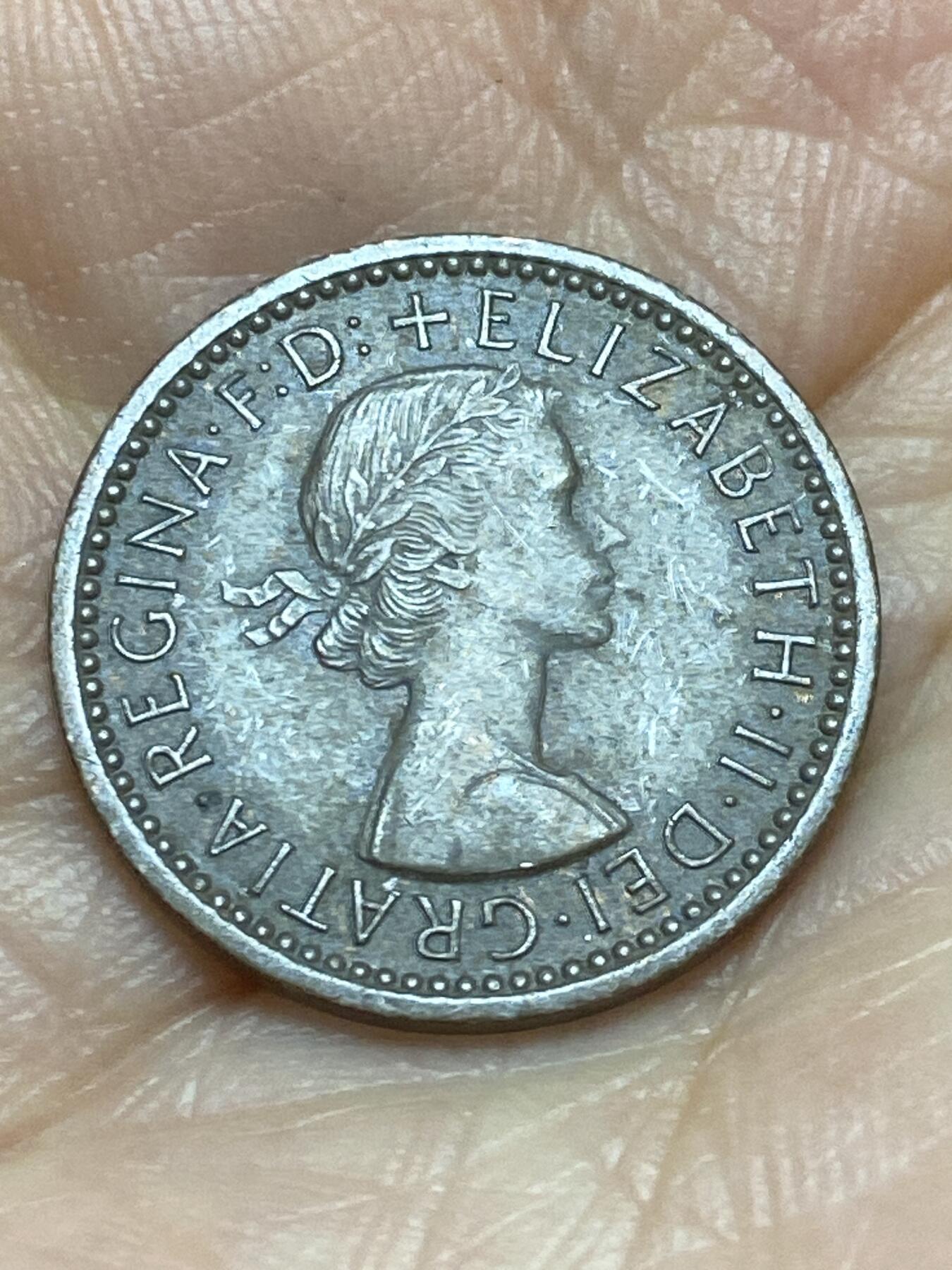 2026年第十六场(总第一百八十五场）外国好品散币场(免佣金) 英国🇬🇧1954年1法新(伊丽莎白二世青年桂冠第二版，首发年仅发行3年)