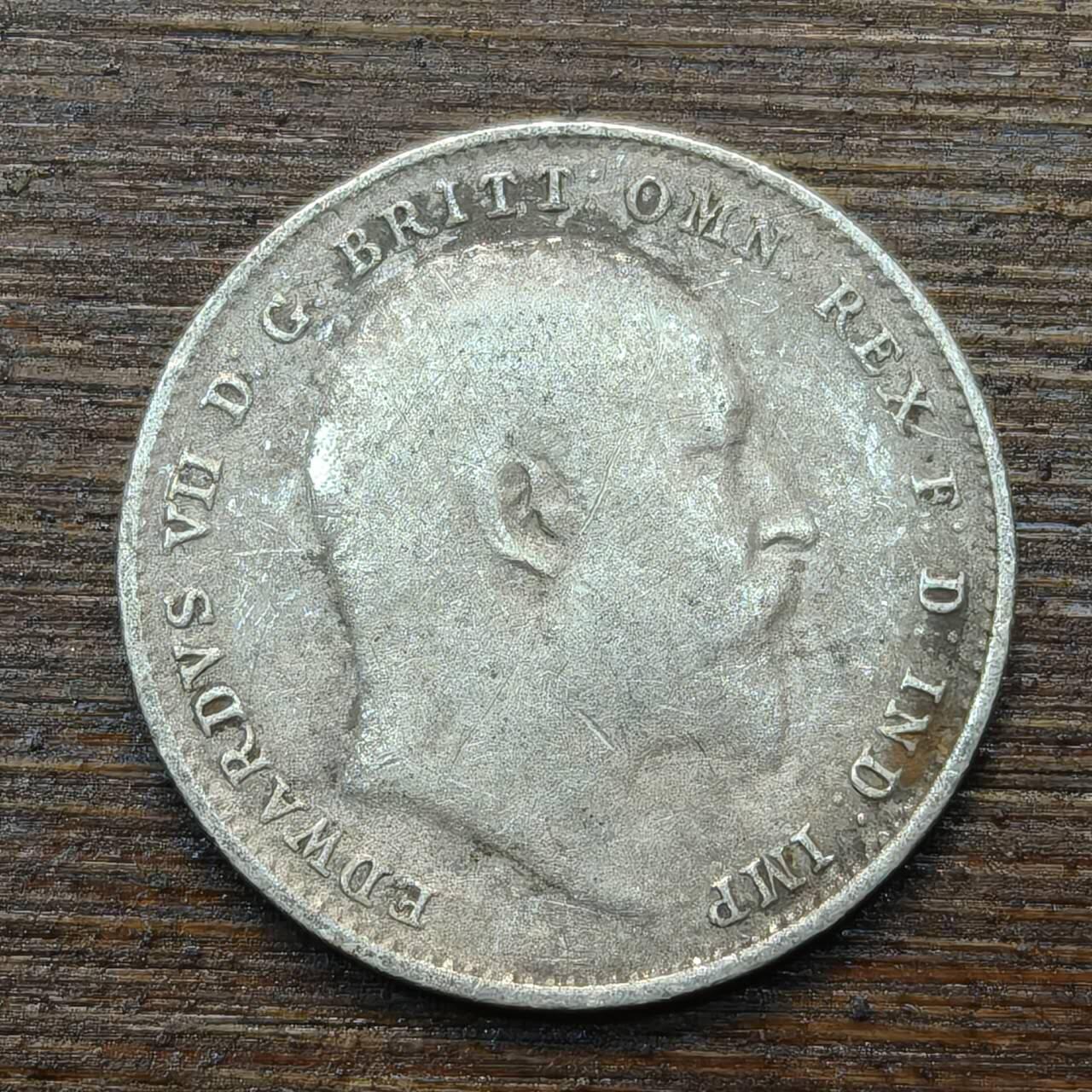 【春节前最后一拍，下一场3.3号】★第139加场★银币专场 不寄存，200包邮。不满200元，支付5元运费。《接受代拍 代送NGC评级》 97【无寄存】英国 1907年 3便士 银币