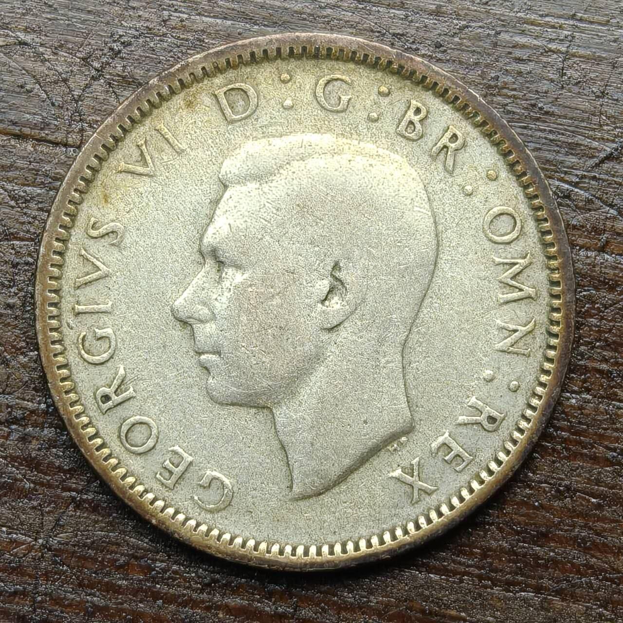 【春节前最后一拍，下一场3.3号】★第139加场★银币专场 不寄存，200包邮。不满200元，支付5元运费。《接受代拍 代送NGC评级》 124【无寄存】英国 1943年 6便士 银币