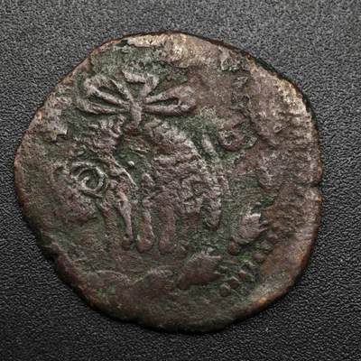 【淘币小摊】限时拍第八百六十拍  老铜币场  满百包邮可预留两周  周一统一发货  - 意大利那不勒斯1646年菲利普四世老铜币