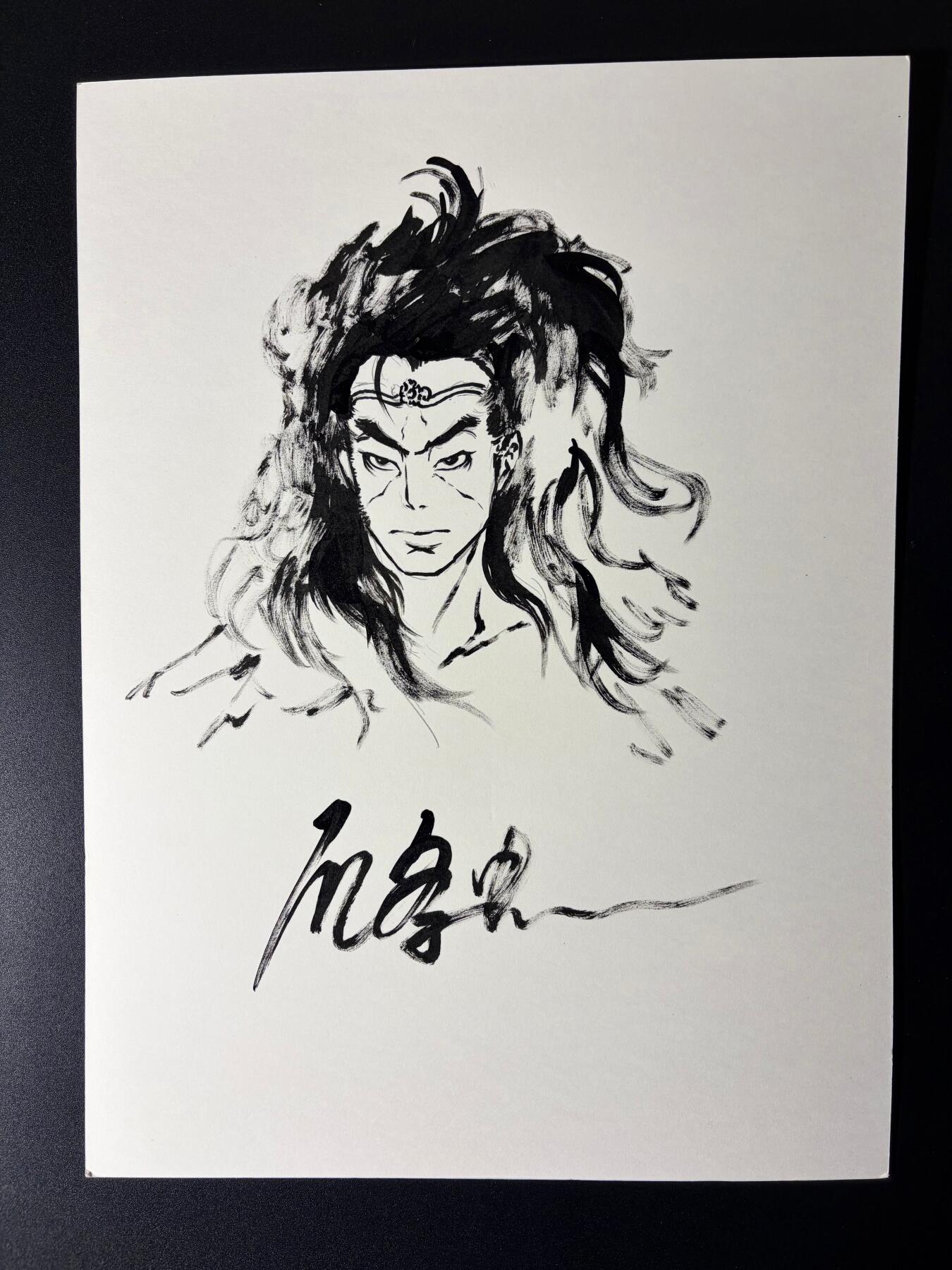 NO.23 好又多金牌大场，年前倒数第2期！每周一站式配齐，方便凑单！（周6晚8点截拍，卖家送拍0抽成！） 【1/1签绘】2026年北京GAF线下 亿条虫老师签绘行者武松 正面花和尚鲁智深 画A4尺寸+框33.9cmX24.9cm【醉打门神扶正义，单臂擒腊显忠肠】