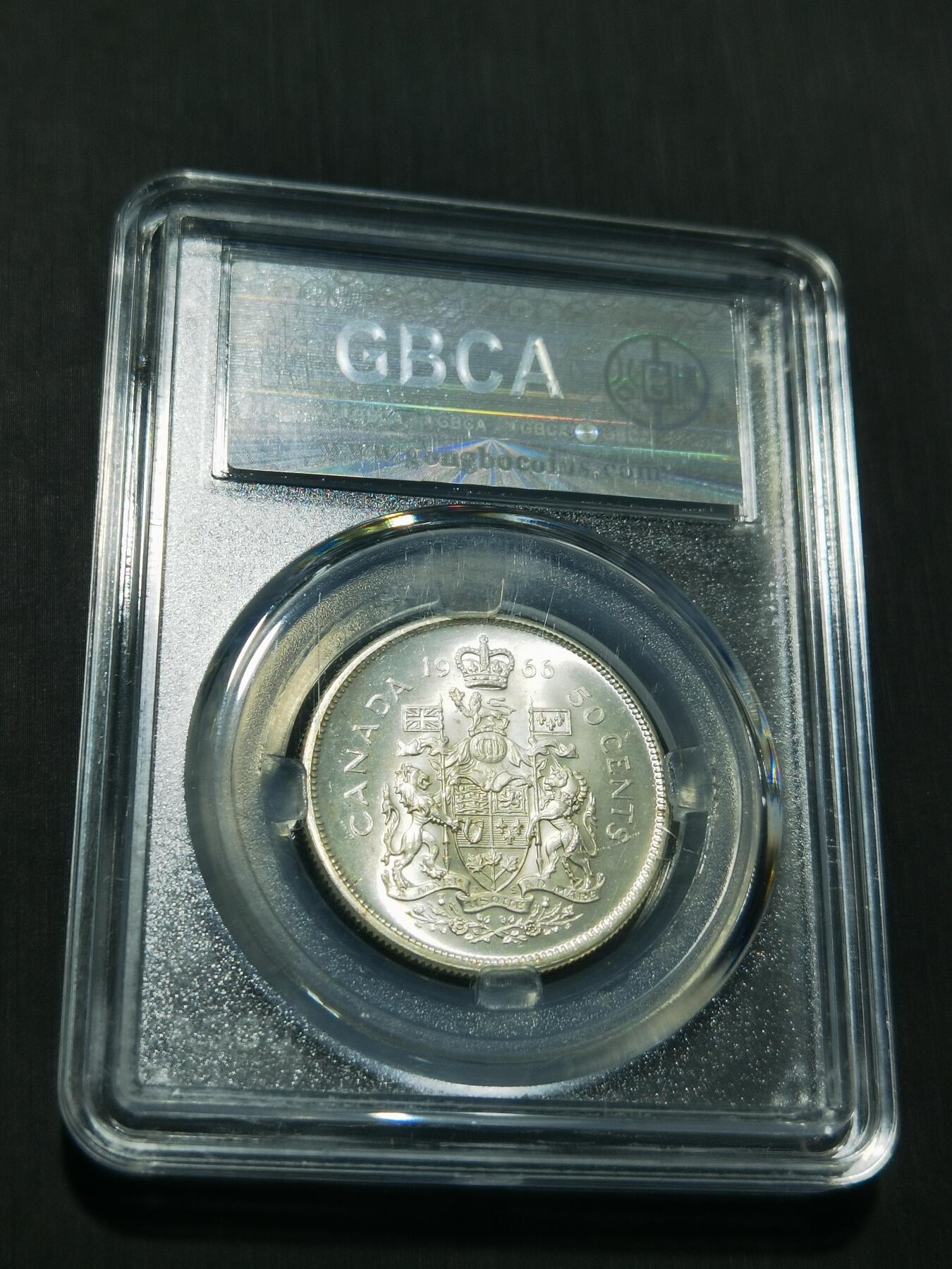 天下钱庄专场欢迎参拍 加拿大伊丽莎白半圆银币