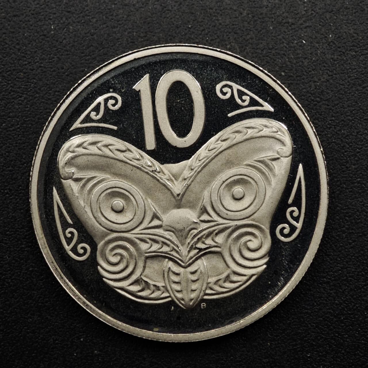 【淘币小摊】限时拍第八百五十八拍  散币场  满百包邮可预留两周  周一统一发货  新西兰1981年10分精制镍币