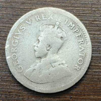 【春节前最后一拍，下一场3.3号】★第139加场★银币专场 不寄存，200包邮。不满200元，支付5元运费。《接受代拍 代送NGC评级》 - 94【无寄存】英属南非 1927年 6便士 银币