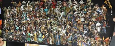 天玑星卡拍第167期《2.2周一截拍》持续收拍收评中 满赠卡需备注 - 【亲签复制画】独行正明 动物水浒 复制画