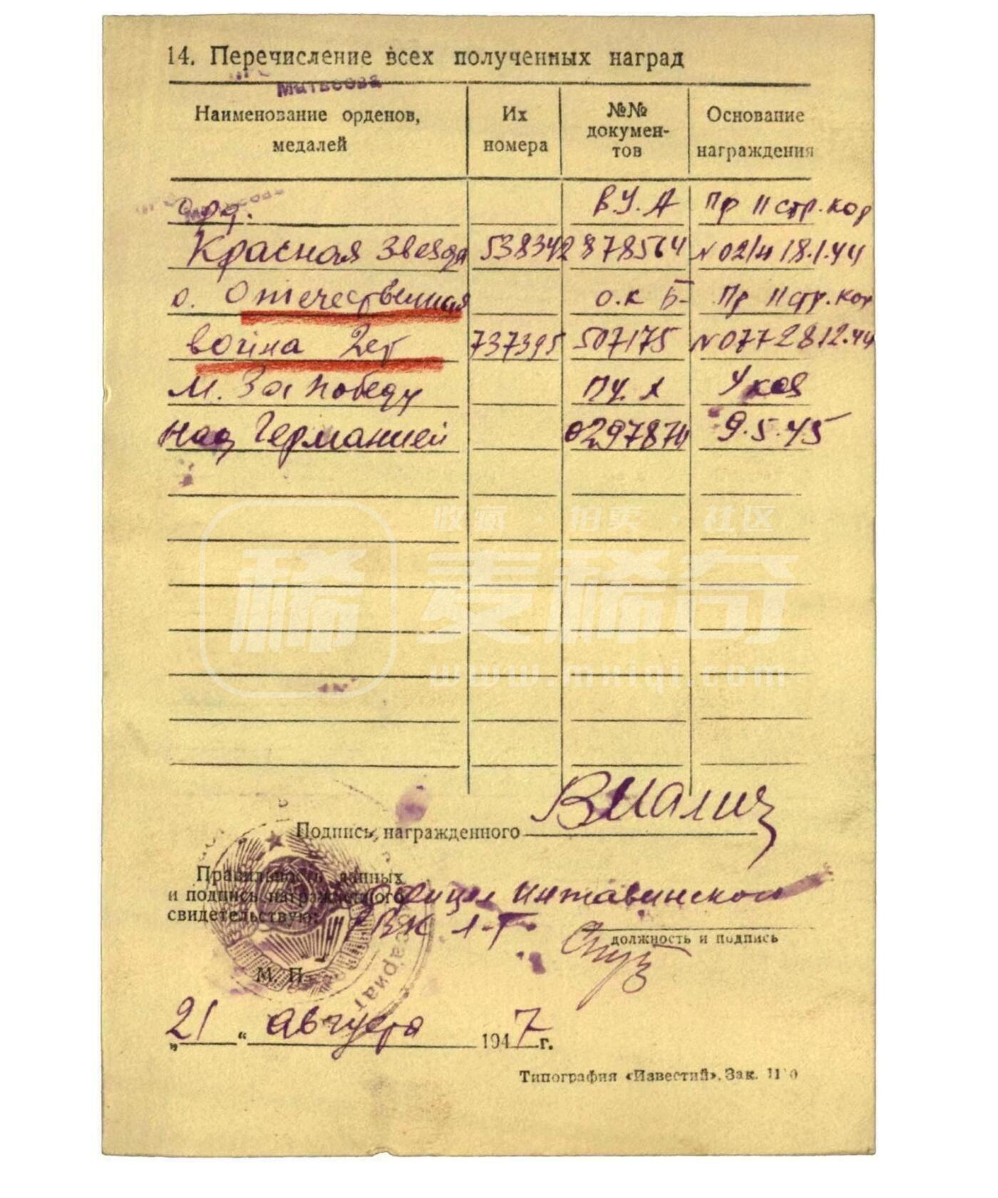 各国勋章奖章拍卖第48期