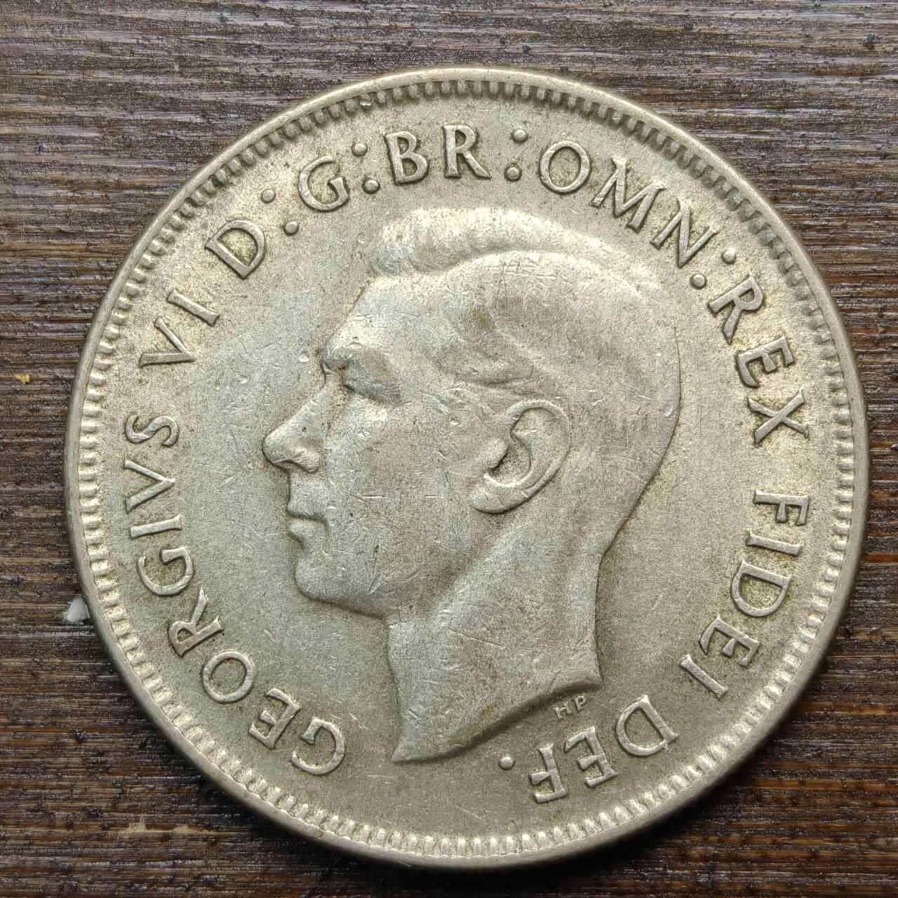 【春节前最后一拍，下一场3.3号】★第139加场★银币专场 不寄存，200包邮。不满200元，支付5元运费。《接受代拍 代送NGC评级》 20【无寄存】澳大利亚 1弗洛林 银币 1951年