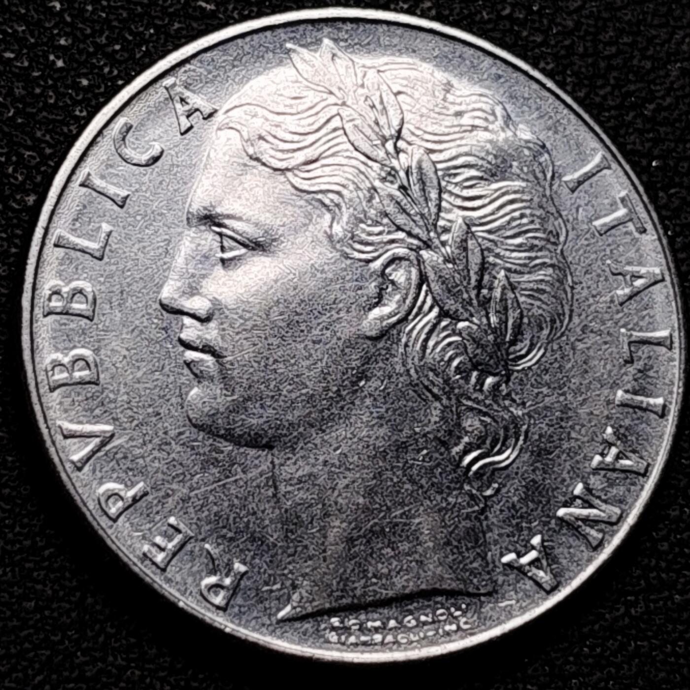 泉币菌-第180场- 精品福利场 意大利早期100里拉 月亮和记忆女神密涅瓦 不锈钢币 27.8mm