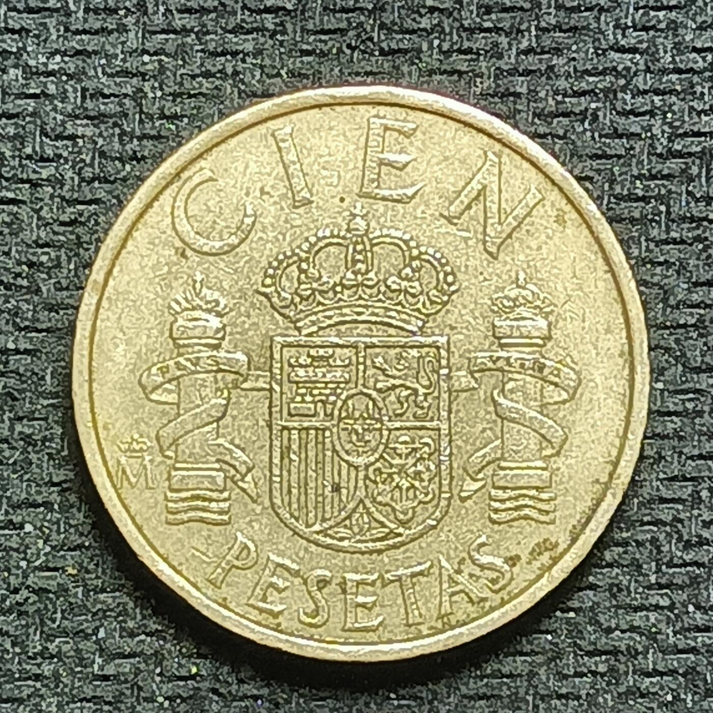 逸泉钱币2026B世界钱币纪念币纸币第八组B831-1230 1047西班牙100比塞塔