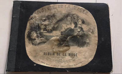 欧洲19世纪法国时尚男女服装设计原版画册老图册书（接受交换朝鲜勋章奖章） - 欧洲19世纪法国时尚男女服装设计原版画册老图册书（接受交换朝鲜勋章奖章）