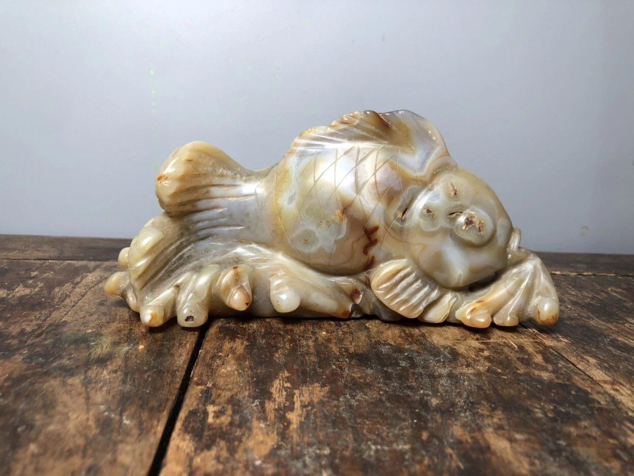 第五期杂项配饰拍卖 玛瑙鱼