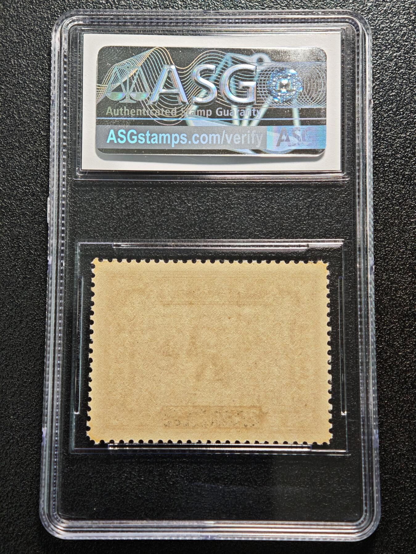 【德藏】世界币章拍卖第164期（拍品征集中~欢迎藏友联系） 1944年 中国民国时期赈济难民附捐伍圆加伍圆改值版邮票 ASG VF/XF85 Mint OG