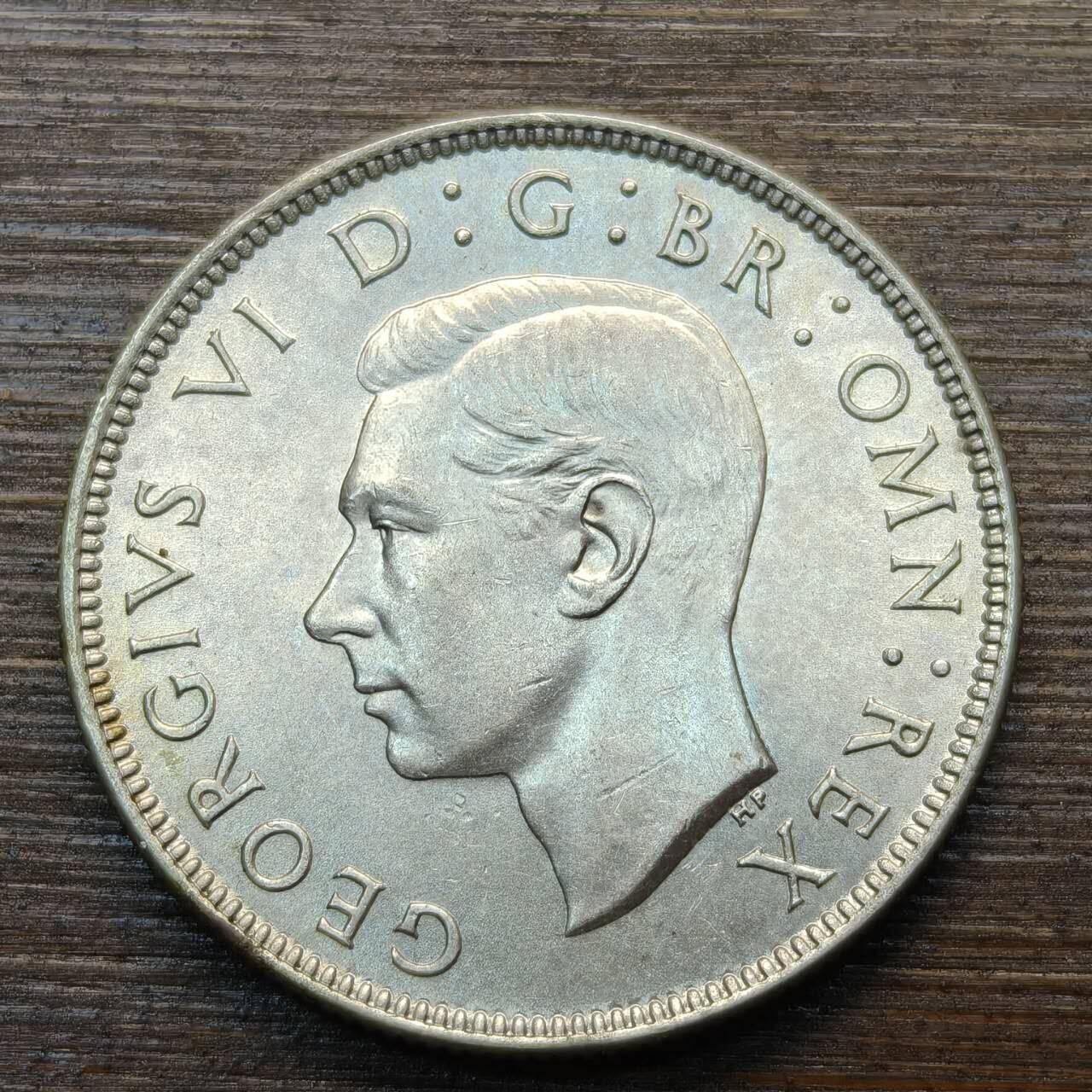 【春节前最后一拍，下一场3.3号】★第139加场★银币专场 不寄存，200包邮。不满200元，支付5元运费。《接受代拍 代送NGC评级》 61【无寄存】英国 1945年 2先令 银币