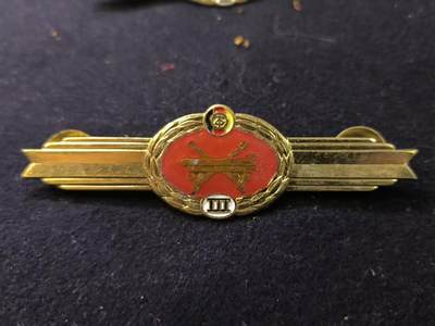 （店主清仓 大量自藏 制服徽章盛宴）罗岚⭐爱藏⭐甄选专拍第五场-分享拍场赚佣（实体经营） - 民主德国人民军三级通用技能章 好品带背轮出造型必备 美品