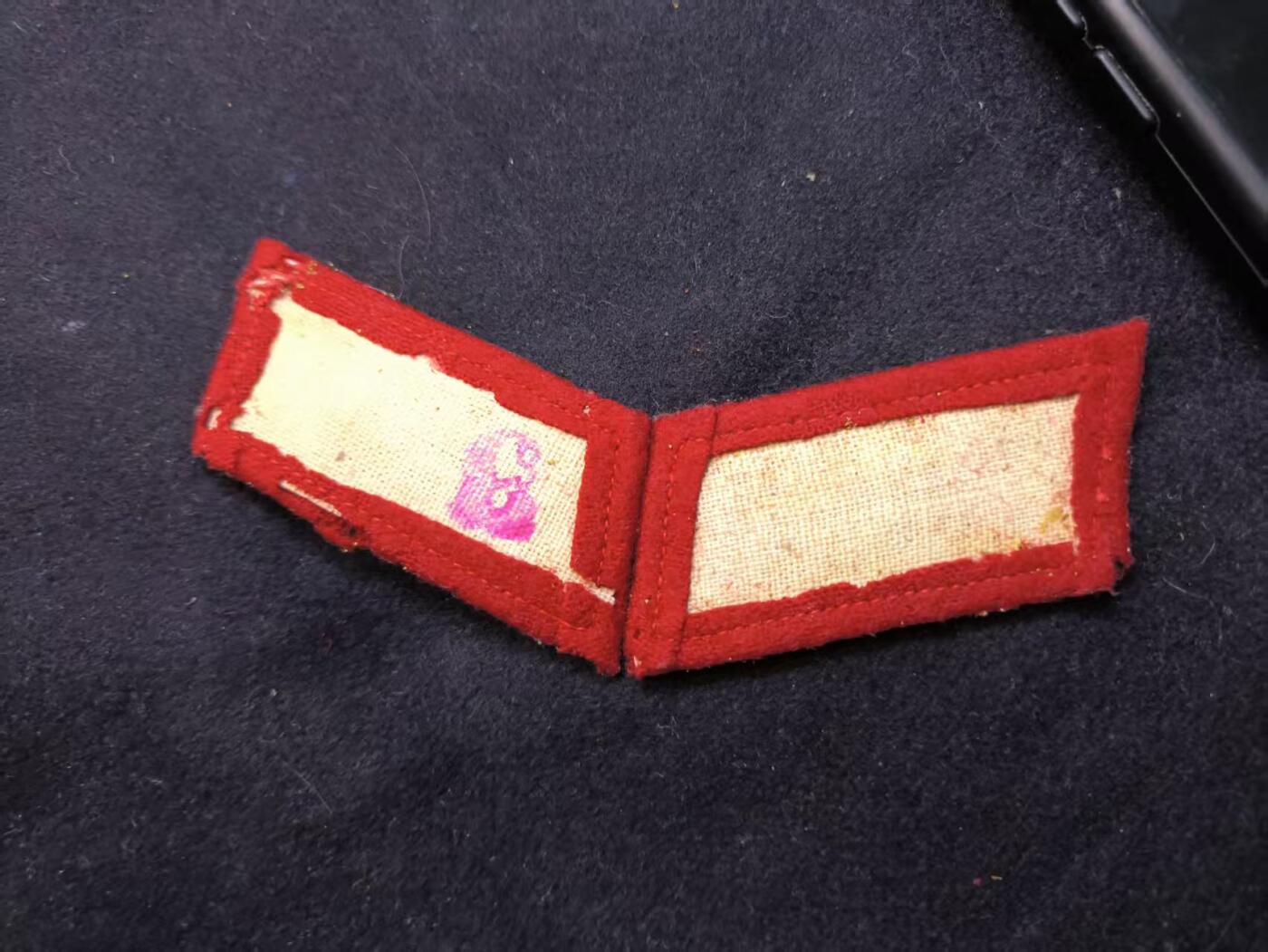 （店主清仓 大量自藏 制服徽章盛宴）罗岚⭐爱藏⭐甄选专拍第五场-分享拍场赚佣（实体经营） su-M55式陆校尉军官领章 库存品