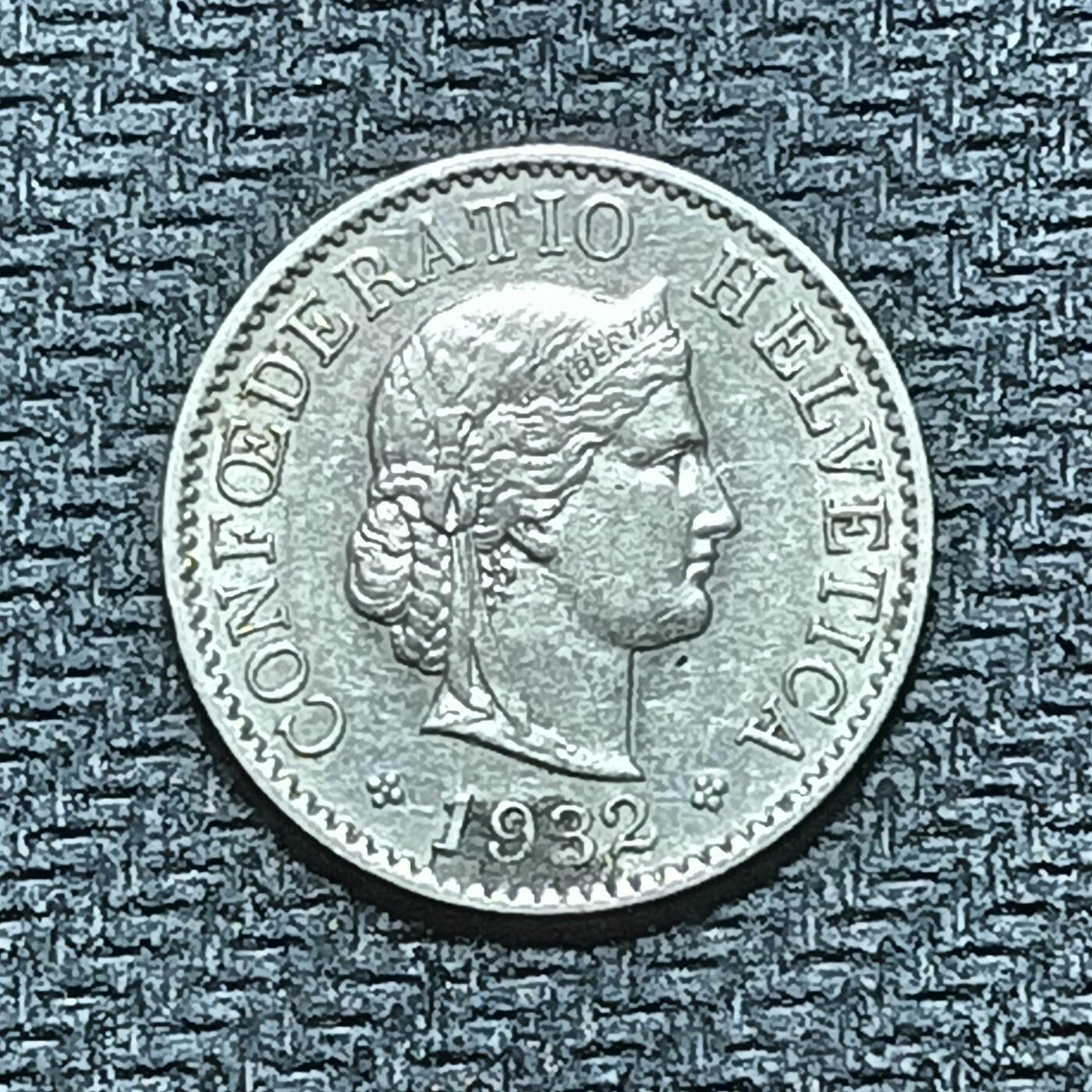 逸泉钱币2026B世界钱币纪念币纸币第八组B831-1230 1077瑞士5生丁