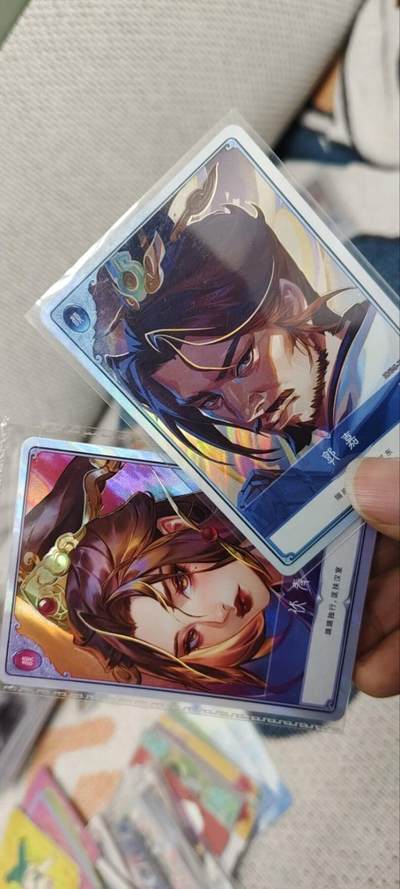 秋原瞳的小店第三十五期（年终大促2/3.进货入册的千万别错过，年味越来越浓了，无限接近快乐的时候那是最快乐的） - 卡游三国大头卡最美伏皇后➕郭嘉