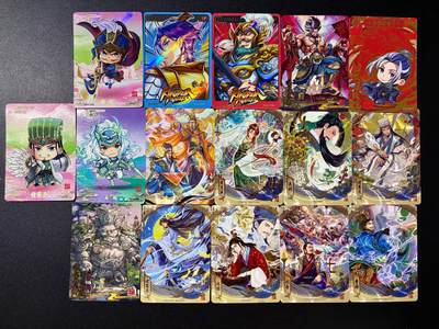 NO.23 好又多金牌大场，年前倒数第2期！每周一站式配齐，方便凑单！（周6晚8点截拍，卖家送拍0抽成！） - 卡游三国 散卡16张