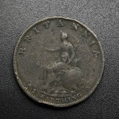 【淘币小摊】限时拍第八百六十拍  老铜币场  满百包邮可预留两周  周一统一发货  - 英国1799年乔治三世法新铜币