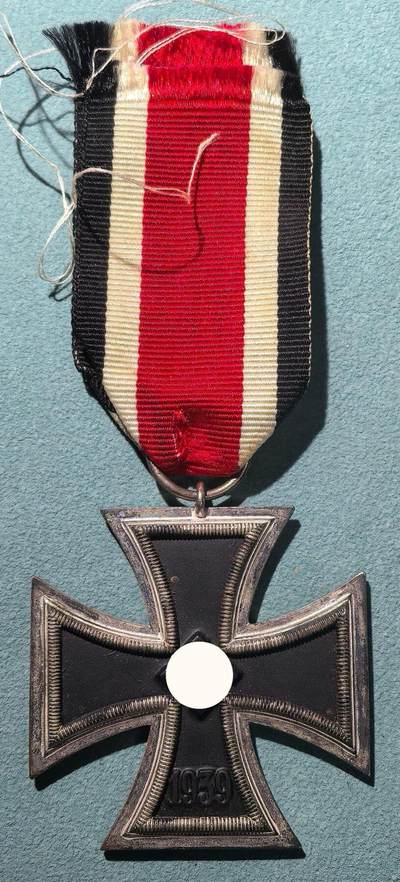 盛世勋华——号角文化勋章邮票专场拍卖第303期 - 德国（1939）二级铁十字勋章 白油品相