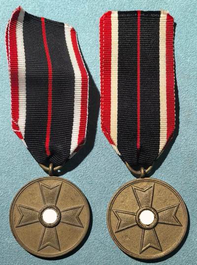 盛世勋华——号角文化勋章邮票专场拍卖第303期 - 德国（1939）战功十字奖章 2枚