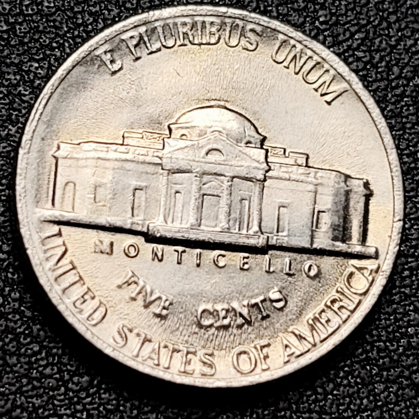 泉币菌-第180场- 精品福利场 原光美品 美国1988年5美分纪念币 杰斐逊 及 故居蒙蒂塞洛庄园 21mm 