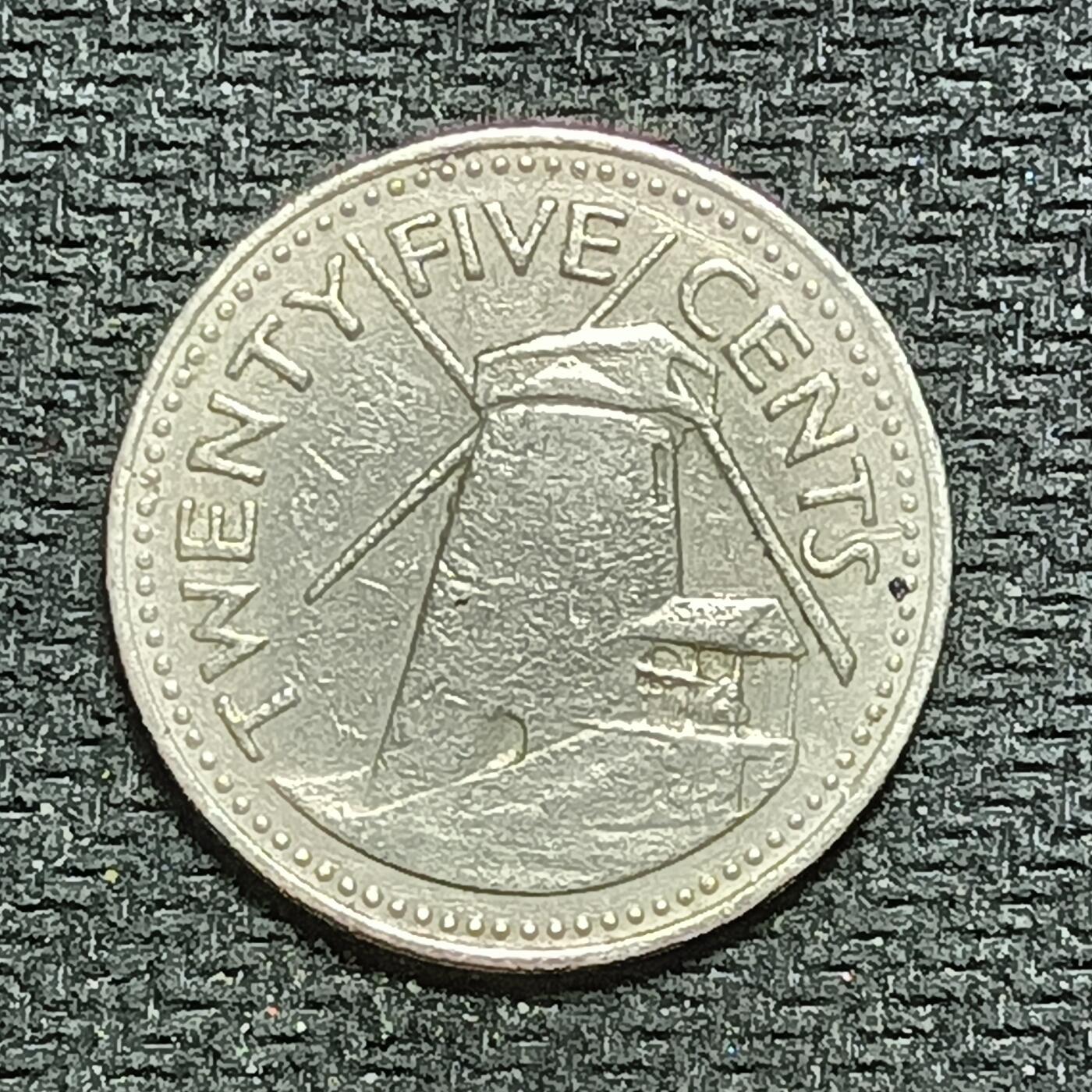 逸泉钱币2026B世界钱币纪念币纸币第八组B831-1230 1050巴巴多斯25分