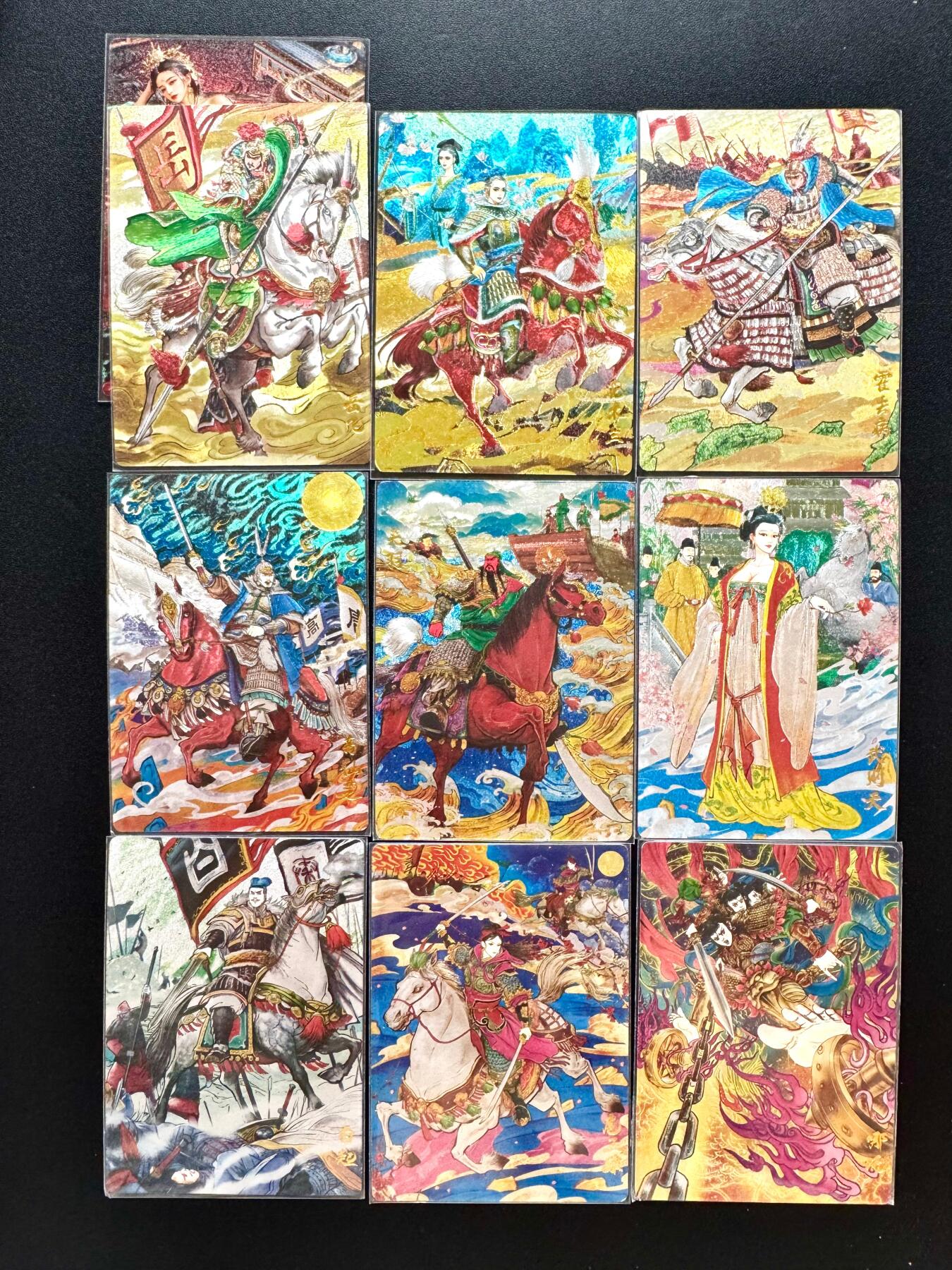 NO.23 好又多金牌大场，年前倒数第2期！每周一站式配齐，方便凑单！（周6晚8点截拍，卖家送拍0抽成！） 奇点卡牌 奇典 天下归心第一弹 异色大全套 粗闪10张 含宗rich武则天