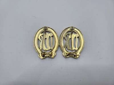 南水社第二次拍卖 民主德国金级体育技能章一对