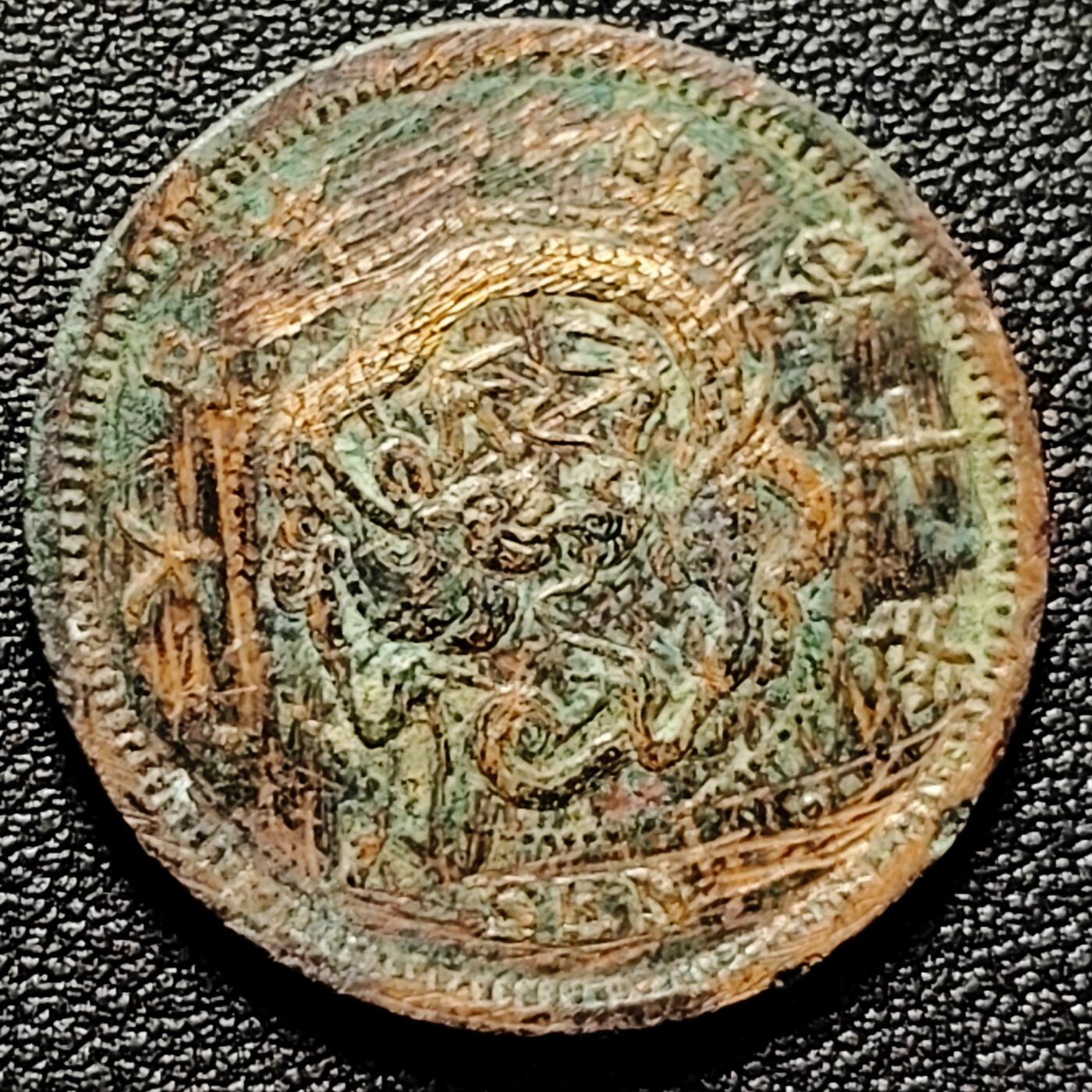 泉币菌-第180场- 精品福利场  日本明治十年 龙洋一钱铜币 28mm