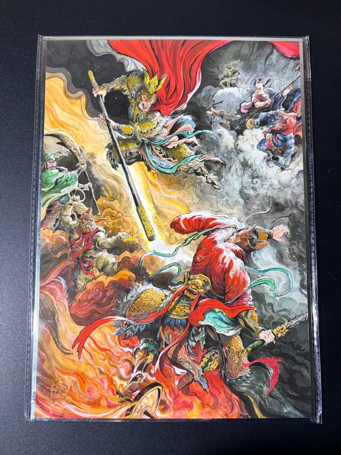 NO.23 好又多金牌大场，年前倒数第2期！每周一站式配齐，方便凑单！（周6晚8点截拍，卖家送拍0抽成！） 【亲签色纸】2026年北京GAF线下  一炮老师亲签色纸 大闹天宫 A4尺寸