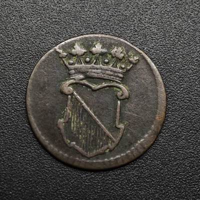 【淘币小摊】限时拍第八百六十拍  老铜币场  满百包邮可预留两周  周一统一发货  - 荷属东印度1754年铜币