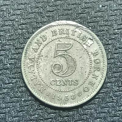 逸泉钱币2026B世界钱币纪念币纸币第八组B831-1230 - 1137英属马来西亚5分