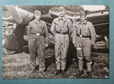 盛世勋华——号角文化勋章邮票专场拍卖第303期 - 德国（1939）空军战地照片 Ju-87斯图卡俯冲轰炸机和机组成员