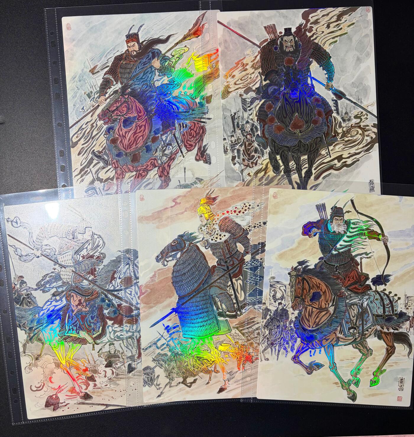 NO.23 好又多金牌大场，年前倒数第2期！每周一站式配齐，方便凑单！（周6晚8点截拍，卖家送拍0抽成！） 齐卡 王涌喆 三国五虎 精雕彩闪A4大卡5张