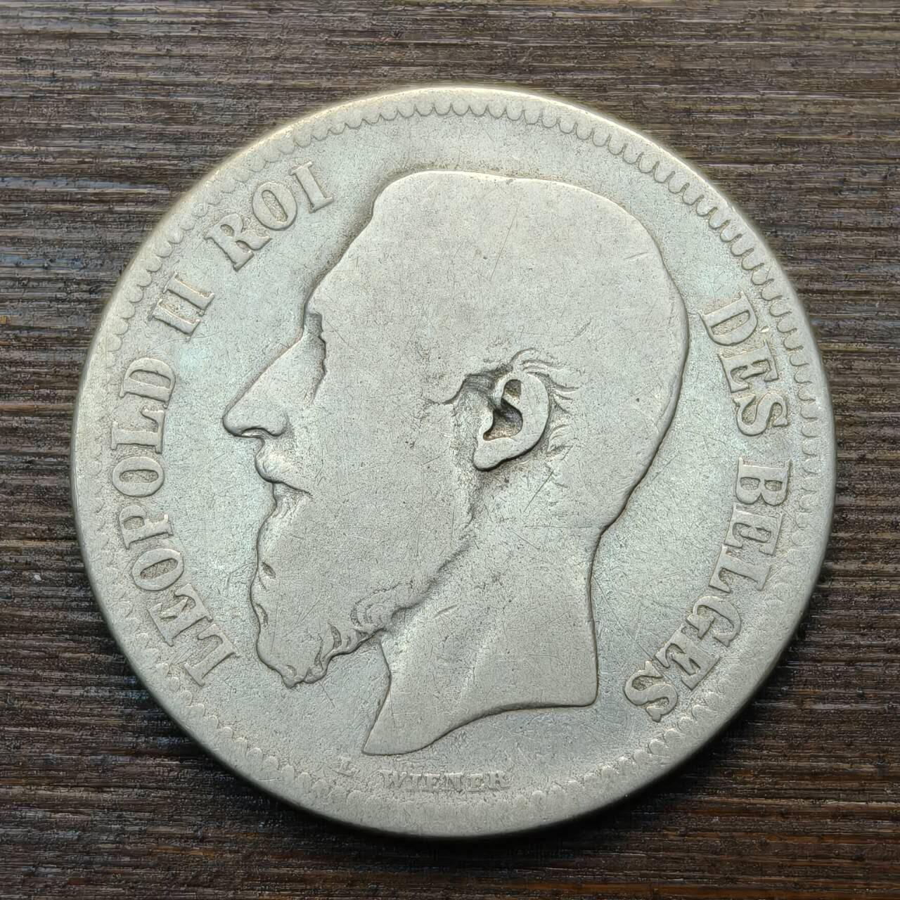 【春节前最后一拍，下一场3.3号】★第139加场★银币专场 不寄存，200包邮。不满200元，支付5元运费。《接受代拍 代送NGC评级》 67【无寄存】比利时 1868年 2法郎 银币