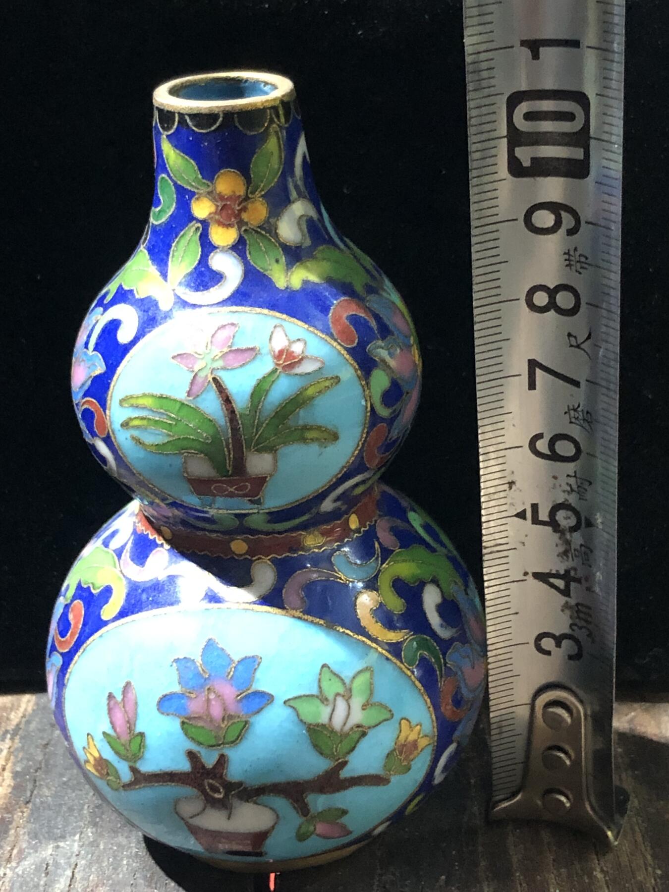 第五期杂项配饰拍卖 铜胎珐琅彩葫芦