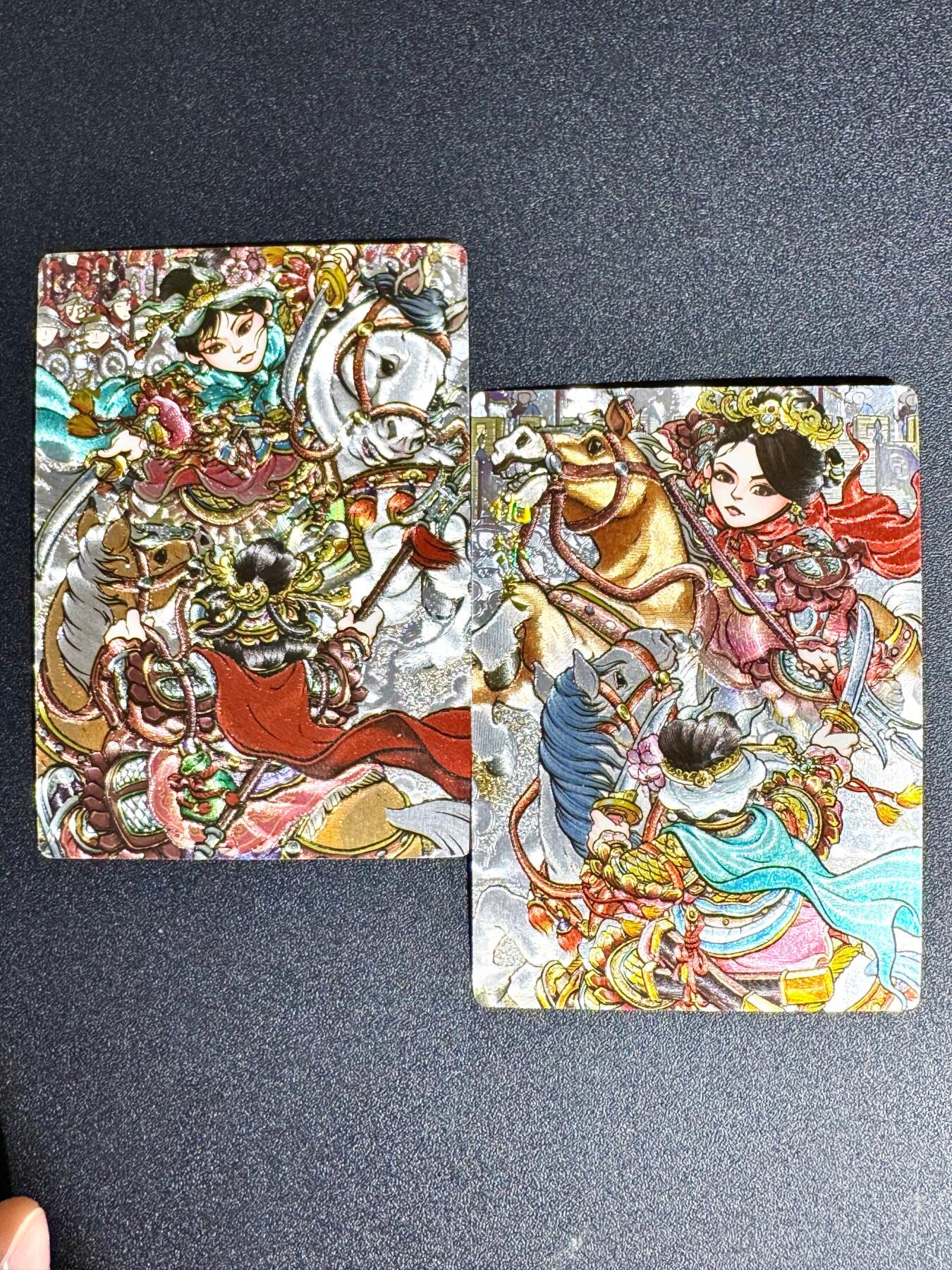 NO.23 好又多金牌大场，年前倒数第2期！每周一站式配齐，方便凑单！（周6晚8点截拍，卖家送拍0抽成！） 奇点卡牌xAT玩卡 王多毛 仇琼英 扈三娘 一套两张